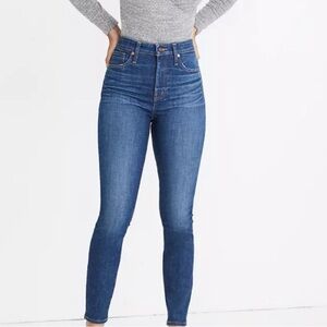 Madewell Curvy High Rise Skinny Jeans